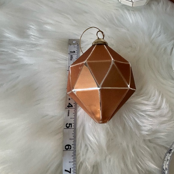 Large Geometric Glass Ornaments - Picture 6 of 11